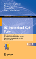 Hci International 2023 Posters