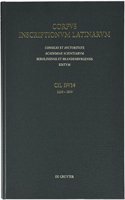 1200-1890: Inscriptiones Hispaniae Latinae, Pars XIV(Corpvs Inscriptionvm Latinarvm)