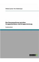 Der Zusammenhang zwischen Gruppenkohäsion und Gruppenleistung