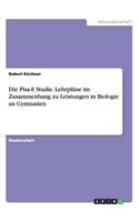 Pisa-E Studie. Lehrpläne im Zusammenhang zu Leistungen in Biologie an Gymnasien