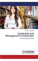 Leadership and Management in Education