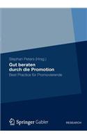 Gut Beraten Durch Die Promotion