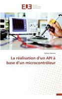 La Réalisation D Un API À Base D Un Microcontrôleur