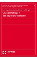 Grundsatzfragen Des Regulierungsrechts