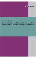 Untersuchungen zur Struktur der Erstsoggetti in den Motetten Giovanni Pierluigi da Palestrinas