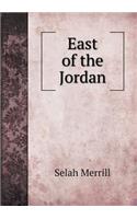 East of the Jordan