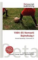 1984-85 Nemzeti Bajnoksag I