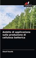 Ambito di applicazione sulla produzione di cellulosa batterica