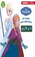 Frozen. Leo con Disney (Nivel 1). Un cuento para cada letra: g/j, ll, y, n (Disney. Lectoescritura)