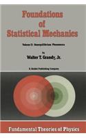 Foundations of Statistical Mechanics