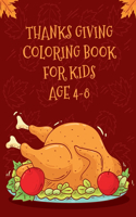 Thanksgiving Coloring Book for Kids