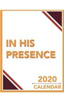 In His Presence 2020 Calendar