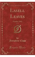 Lasell Leaves, Vol. 38: October, 1912 (Classic Reprint)(English)