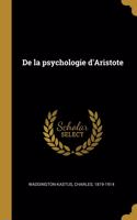 De la psychologie d'Aristote