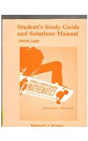 Student Study Guide and Solutions Manual for Using and Understanding Mathematics