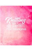 Knitting Isn't Just for Grandmas