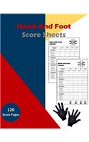 Hand And Foot Score Sheets