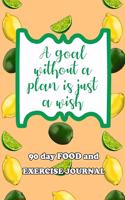90 Day Food and Exercise Journal
