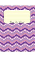 College Ruled Notebook