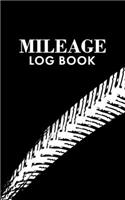 Mileage Log Book: Business Mileage Tracker with 490 Entries, 10 Entries per Page, Gas Mileage Tracker, Black