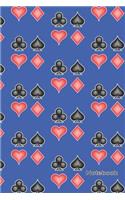Notebook: Playing Cards Journal