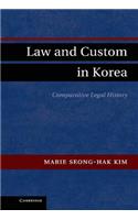 Law and Custom in Korea