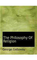 The Philosophy of Religion