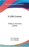 A Life's Lesson