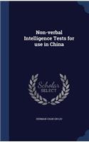 Non-verbal Intelligence Tests for use in China