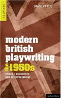 Modern British Playwriting: The 1950's