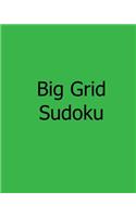 Big Grid Sudoku: Enjoyable, Large Print Puzzles