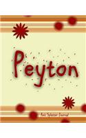 Red Splatter Journal - Peyton