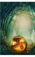 Eating Jack-O-Lanterns Notebook: 150 Page Notebook Journal Diary