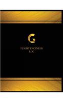 Flight Engineer Log (Logbook, Journal - 125 pages, 8.5 x 11 inches): (Centurion Logbook/Record Books)