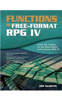 Functions in Free-Format RPG IV: Certification Study Guide: Exam 737