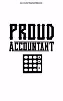 Accounting Notebook: College Ruled Interior - 100 Pages - Accountant Journal