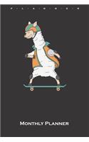 Skating Lama Monthly Planner