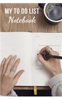 My to Do List Notebook