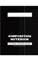 College Ruled Composition Notebook