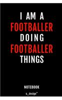 Notebook for Football Players / Footballer