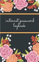 Internet Password Log Book