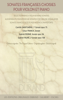 Sonates Francaises Choisies Original Editions Violin and Piano