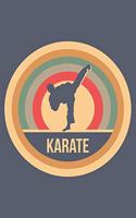 Karate: Retro Vintage Weekly & Monthly Planner 2020 - 52 Week Calendar 6 x 9 Organizer - Gift for Karateka