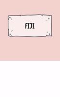 Fiji: Ruled Travel Diary Notebook or Journey Journal - Lined Trip Pocketbook for Men and Women with Lines