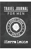 Travel Journal for Men Sierra Leone