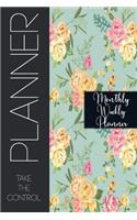 Monthly Weekly Planner: Monthly Weekly Planner Undate, Monthly Weekly Planning Undate, Monthly Weekly Journal Undate, Weekly Montly Planner Undate, Weekly Monthly Planning 