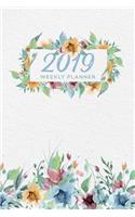Floral 2019 Weekly Planner