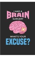 I Had a Brain Surgery What's Your Excuse