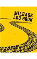 Mileage Log Book: Vehicle Mileage & Gas Expense Tracker Log Book For Small Businesses (V2)