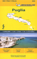 Puglia - Michelin Local Map 363